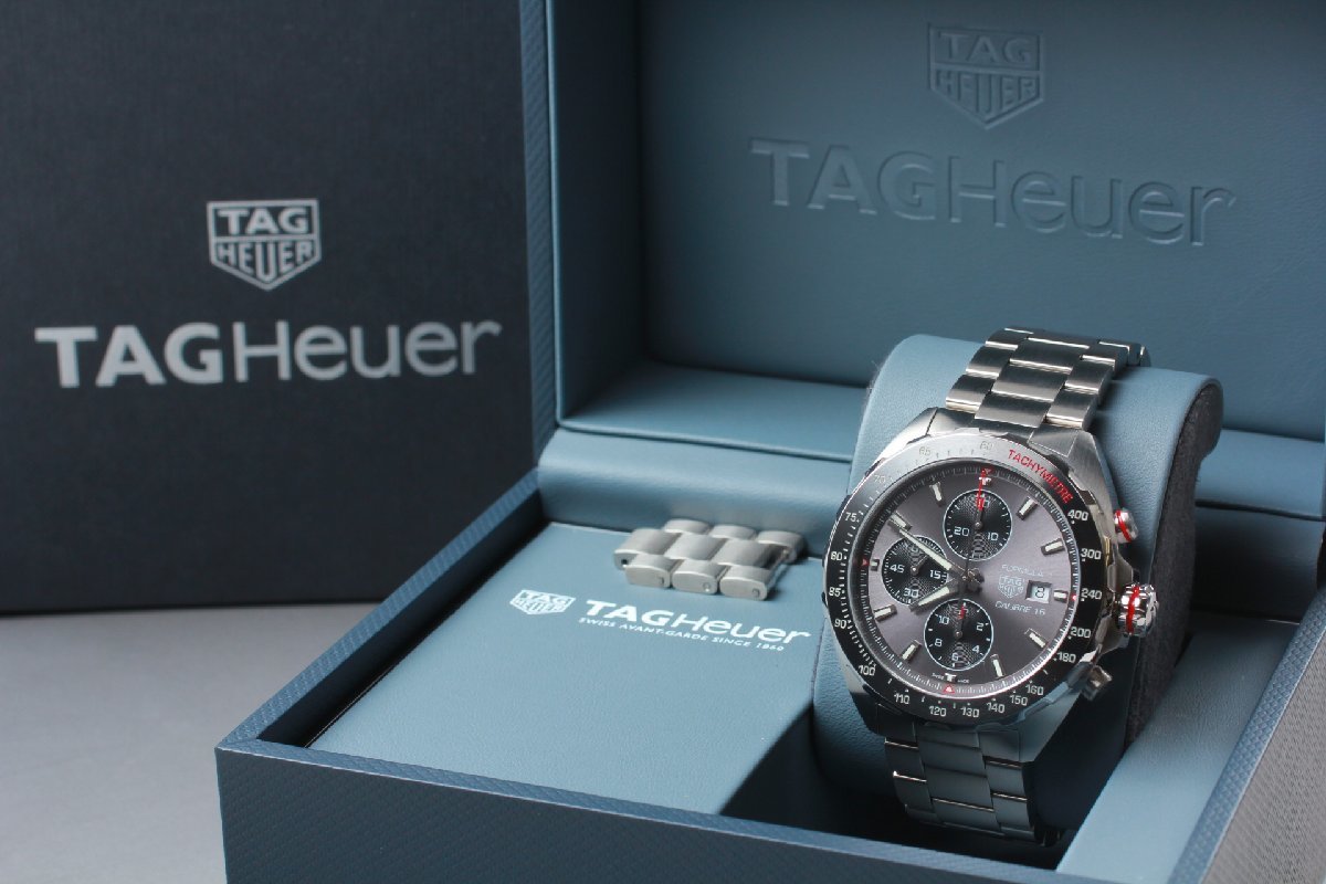 [美品・箱付き] TAG HEUER Formula 1 CALIBRE 16 CAZ2012 あまりごま3 タグ・ホイヤー フォーミュラ１キャリバー16_画像1