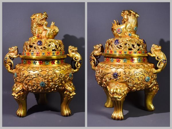 大人の上質 瓶 釉裏紅 銀閣】中国美術 高35.5cm 送料無料(RC871 旧家蔵出 施釉陶