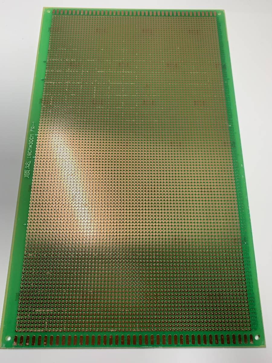 18cmX30cm 3枚セット ユニバーサル 基板 スズメッキ 鉛フリー基板 PCB回路基板 ユニバーサル プリント基板 DIY ガラス はんだ _画像3