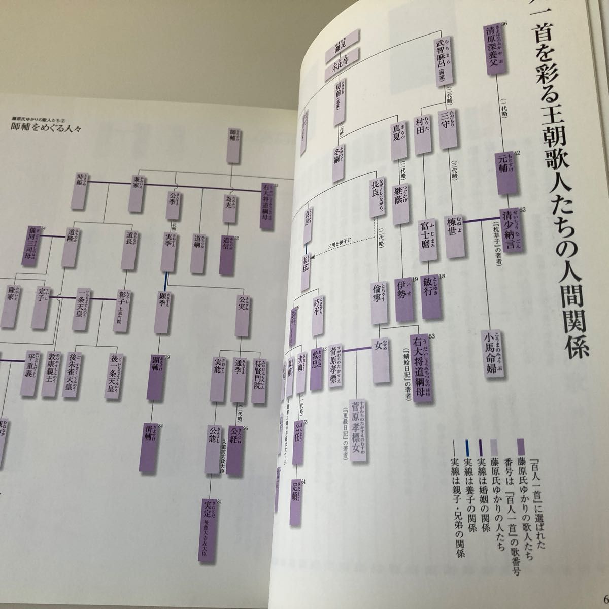 百人一首　王朝人たちの名歌百選 （ビジュアル版日本の古典に親しむ　２） 大岡信／〔著〕