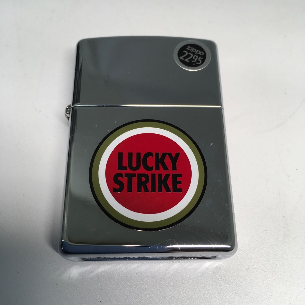 【未使用品】Zippoジッポー LUCKY STRIKE ラッキーストライク Made in U.S.A. 喫煙具 タバコ ZIPPO 【IK-00539】_画像2