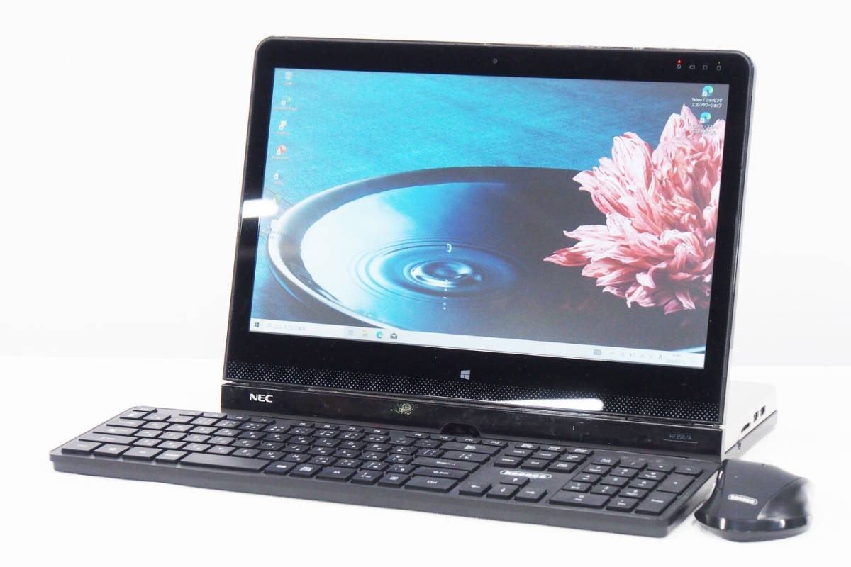 【1円～】Office2021 ブルーレイドライブ 15.6型FHDタッチパネル液晶 LaVie Hybrid Frista HF350/A i3-5005U RAM8GB 新品SSD512GB Win10_画像1