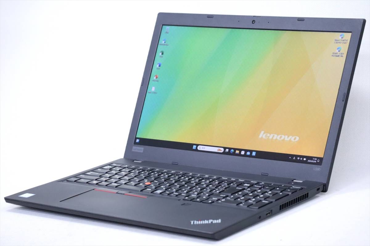 【即配】Corei7モデル！Windows11 Office2021搭載！ThinkPad L590 i7-8565U RAM16G SSD256G 15.6FHD_画像1