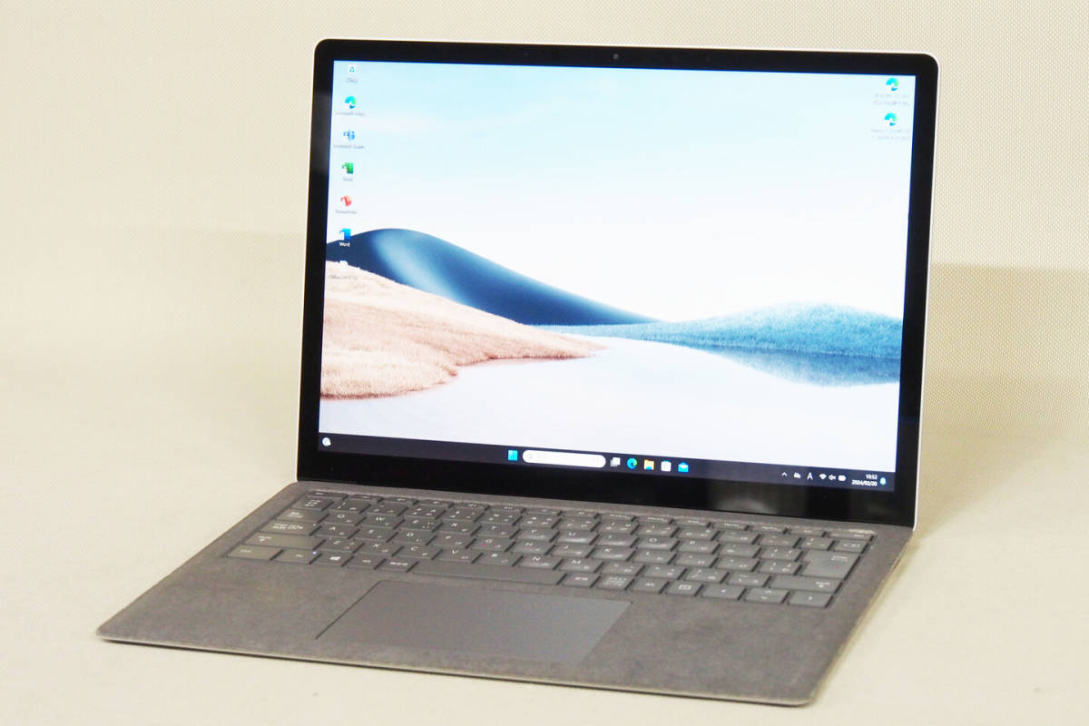 【1円～】バッテリー良好 11世代CPU Win11 Office2021 Surface Laptop 4 i5-1145G7 RAM8G SSD256G 13.5型PixelSenseタッチ WiFi6 リカバリ_画像1