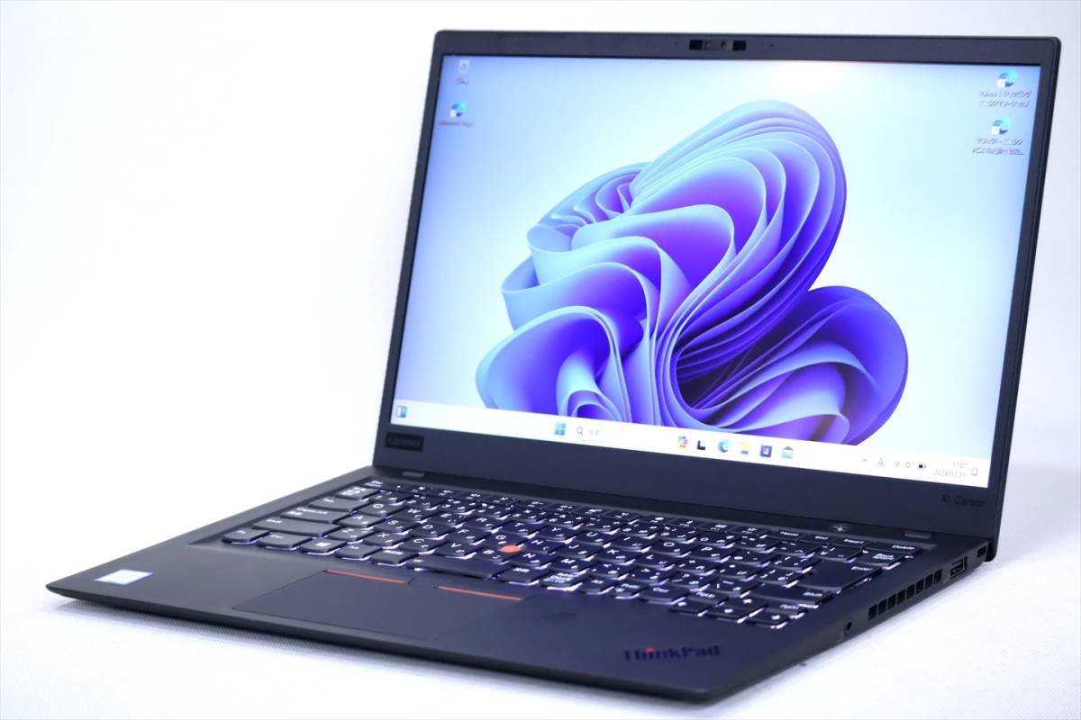 【即配】Corei7 Windows11 タッチ液晶搭載!LTE対応!ThinkPad X1 Carbon Gen6 i7-8650U メモリ16G SSD512G 14.0FHD Thunderbolt3