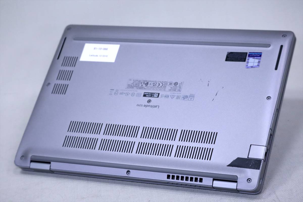 【即配】第10世代Corei7搭載!バッテリー良好!2020年モデル!Latitude 5310 i7-10610U RAM16G SSD512G 13.3FHD Win10リカバリ ACアダプタ付属_画像6