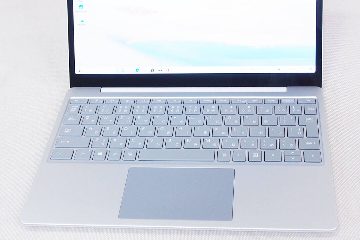 【1円～】使用感少良品 10世代CPU搭載 Wi-Fi6対応 Surface Laptop Go i5-1035G1 メモリ8GB SSD256GB PixelSense 指紋認証 Win10リカバリ_画像3