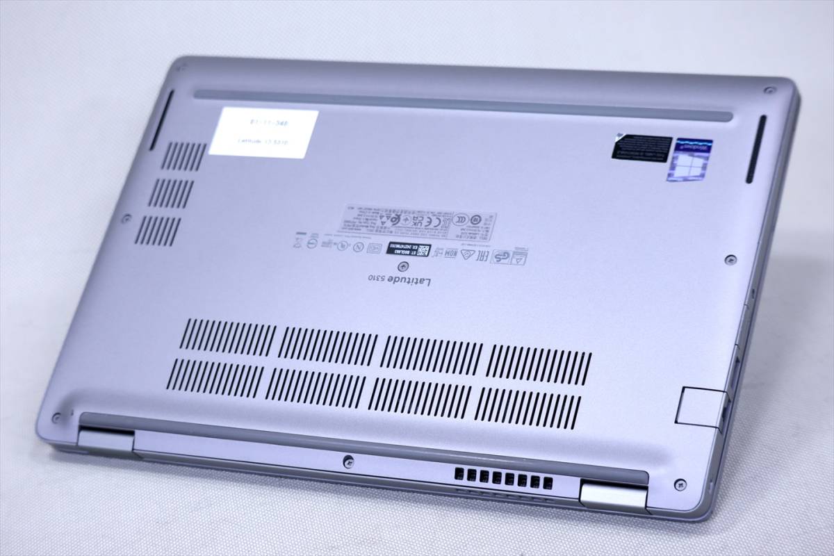 【１円～】第10世代Corei7!2020年モデル!大容量メモリ&SSD!Latitude 5310 i7-10610U RAM16G SSD512G 13.3FHD Win10 Wi-Fi 6 ACアダプタ_画像6