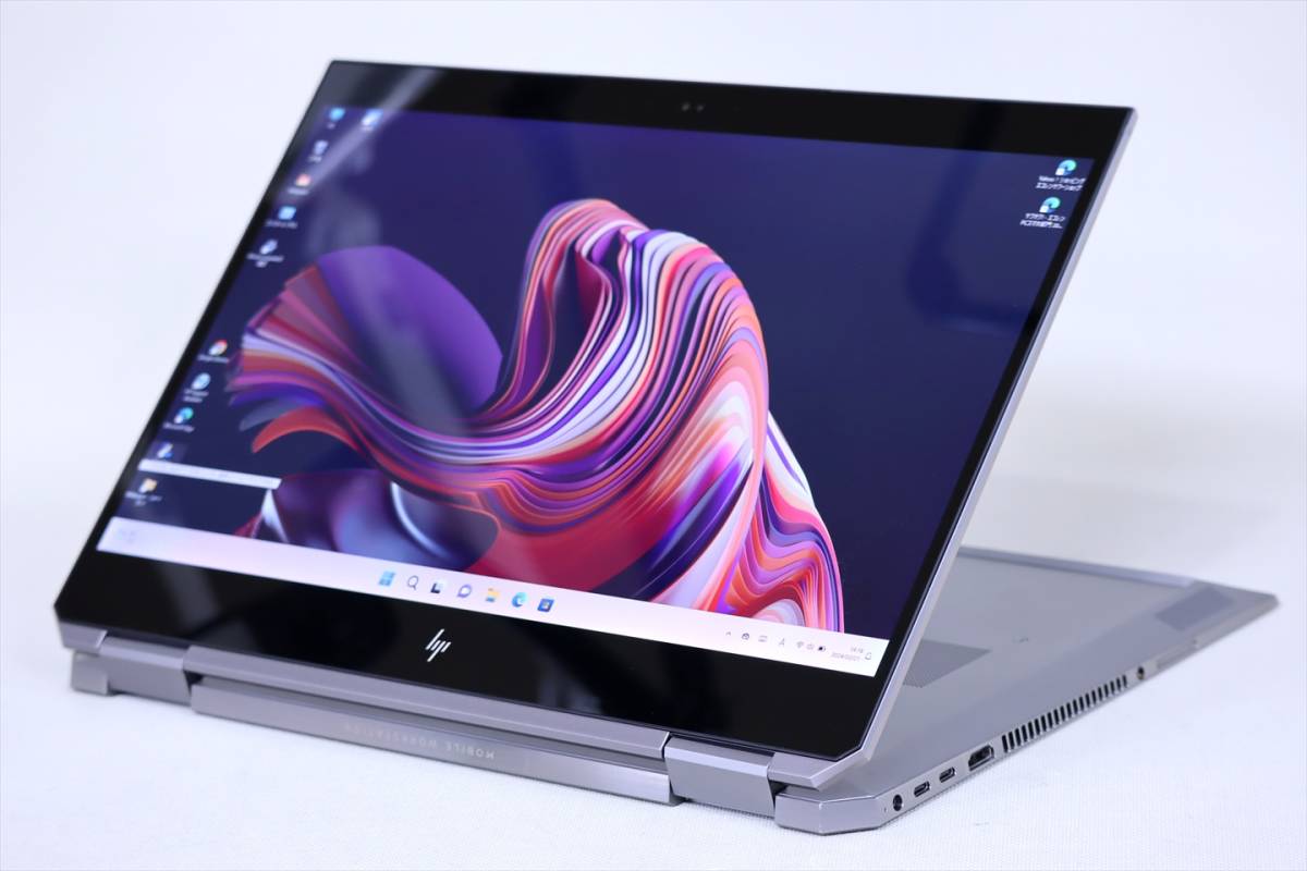 【1円～】Corei7 Windows11搭載！贅沢装備15.6型FHD液晶タブレットPC！HP ZBook Studio x360 i7-8750H RAM16G SSD512G P1000-4G LTE_画像2