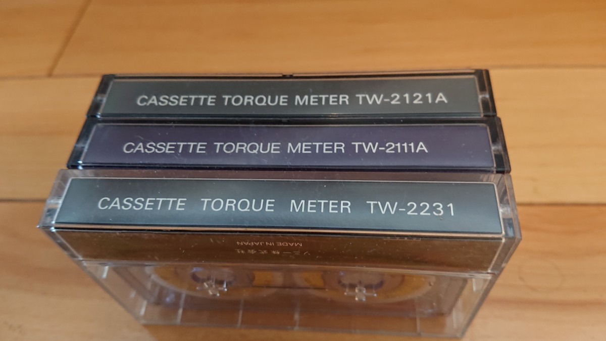 【希少】SONY カセットテープ トルクメーター TORQUE METER 現状品_画像6