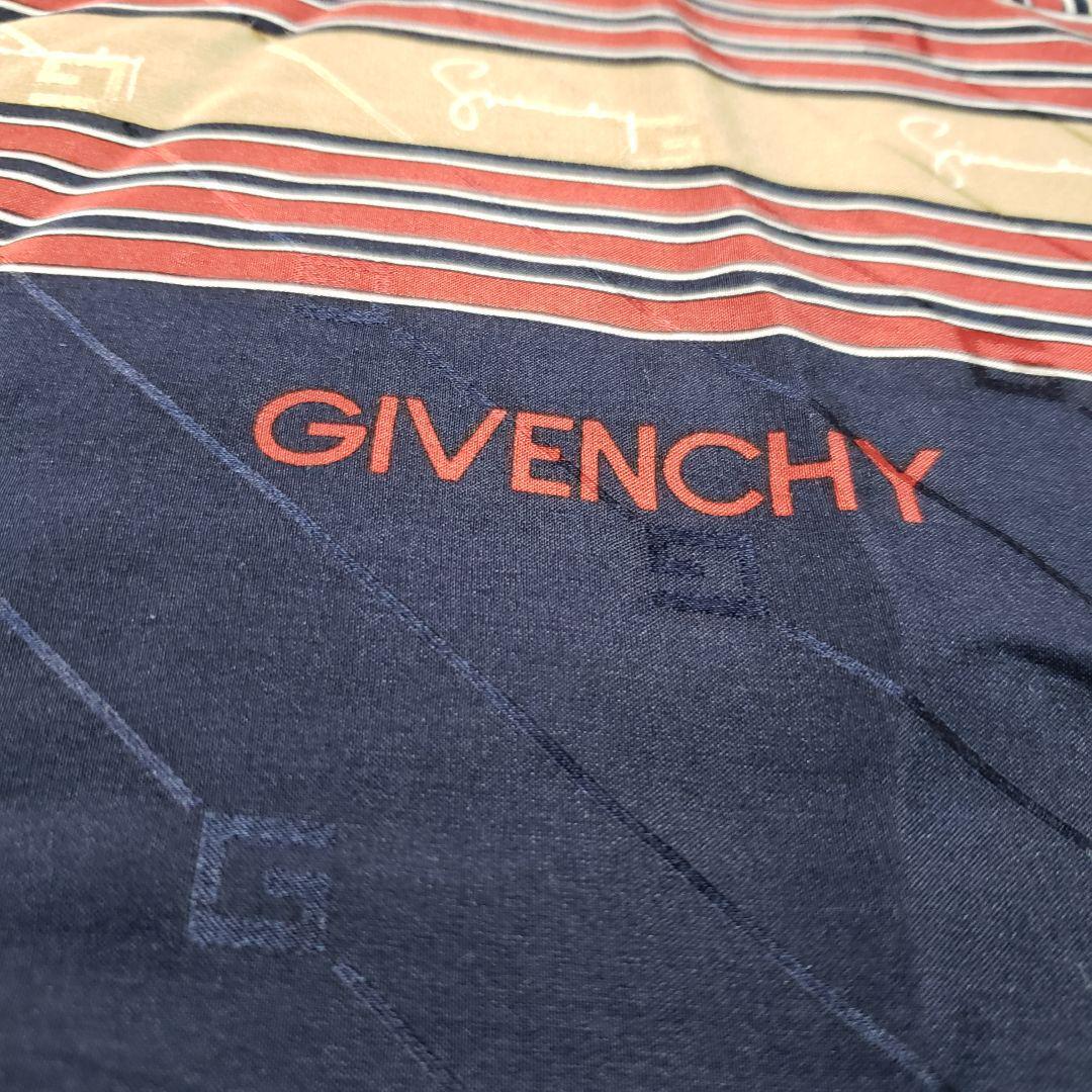 【美品】GIVENCHY★ジバンシィ　スカーフ　７７cm　送料込み_画像3