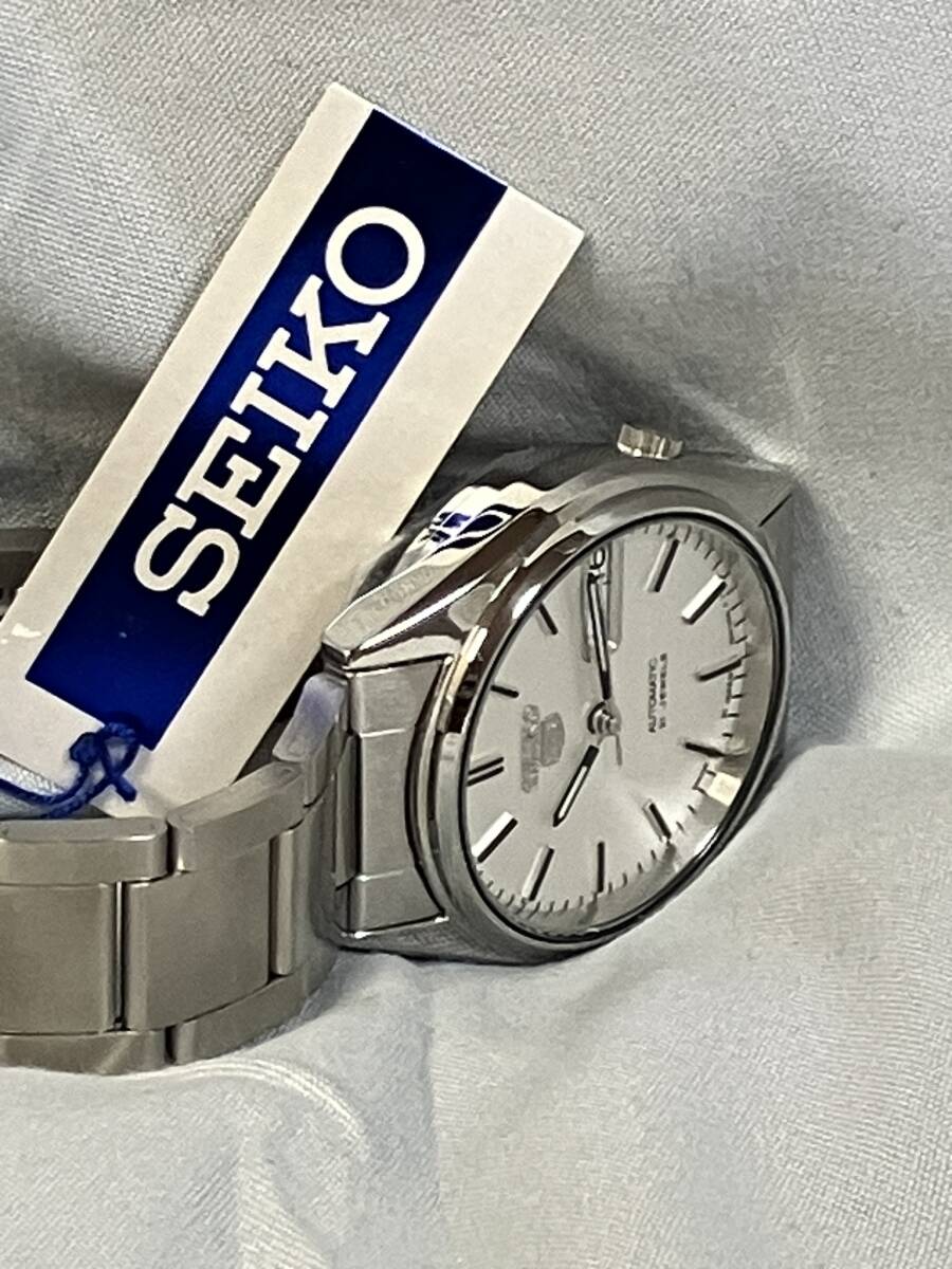 未使用保管品 SEIKO 5 7S26-0560 Made in Japan セイコーファイブ Silver, White Not Used Dead Storage with Tags [SNX913J1]16_画像4