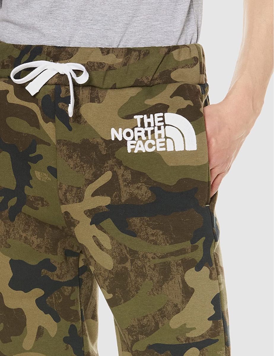 THE NORTH FACE ザノースフェイス スウェットパンツ ノベルティフロントビューパンツ 迷彩柄 メンズM 新品