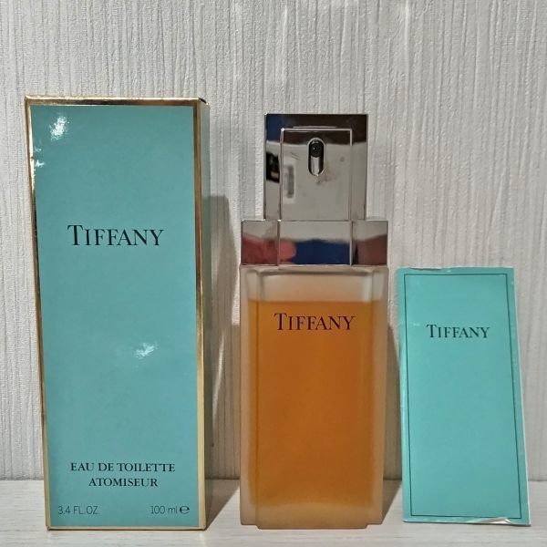 希少★廃盤品 Tiffany ティファニー オードトワレ 100ml 残量8割以上 箱・説明書付き 香水 スプレータイプ_画像1