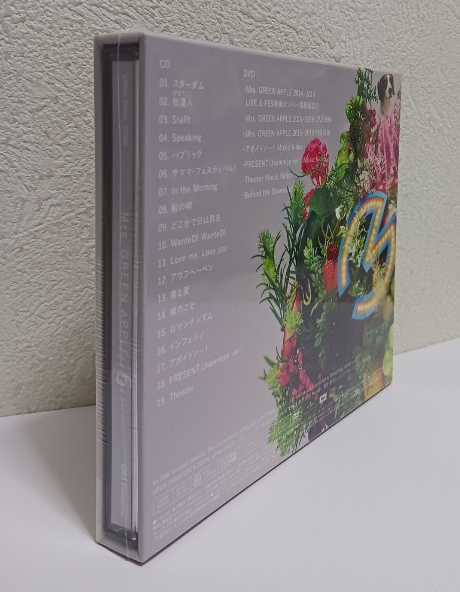 新品 Mrs.GREEN APPLE「5  初回限定盤CD+DVD付」激レア品! DVDは見ごたえ満足!! 超必見です!!!