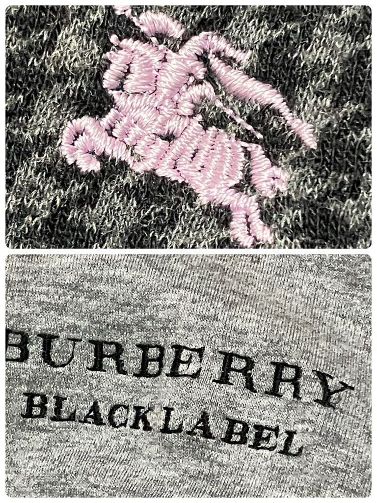 美品◎バーバリーブラックレーベル リバーシブルブルゾン トラックジャケット 千鳥格子 ホース刺繍 ジャージ BURBERRY BLACK LABEL メンズ_画像6