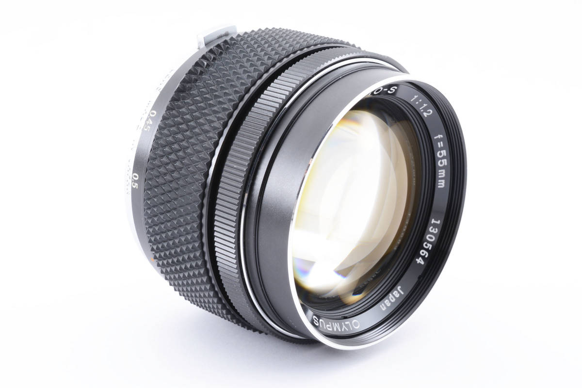 ★☆極上美品★オリンパス OLYMPUS G.ZUIKO AUTO-S 55mm f1.2 ★清潔感溢れる綺麗な外観！光学カビ、くもりなし！#240203の画像3