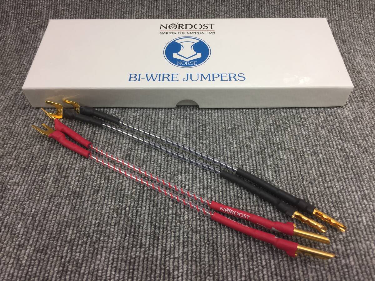 【USED】NORDOST Bi-Wire Jumpers(BW7JUMP) [ジャンパーケーブル] 21U9151998456