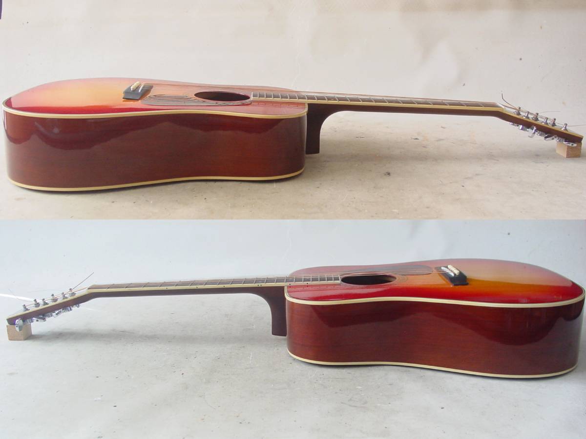 *Morris Morris MD-507 acoustic guitar hard case attaching 