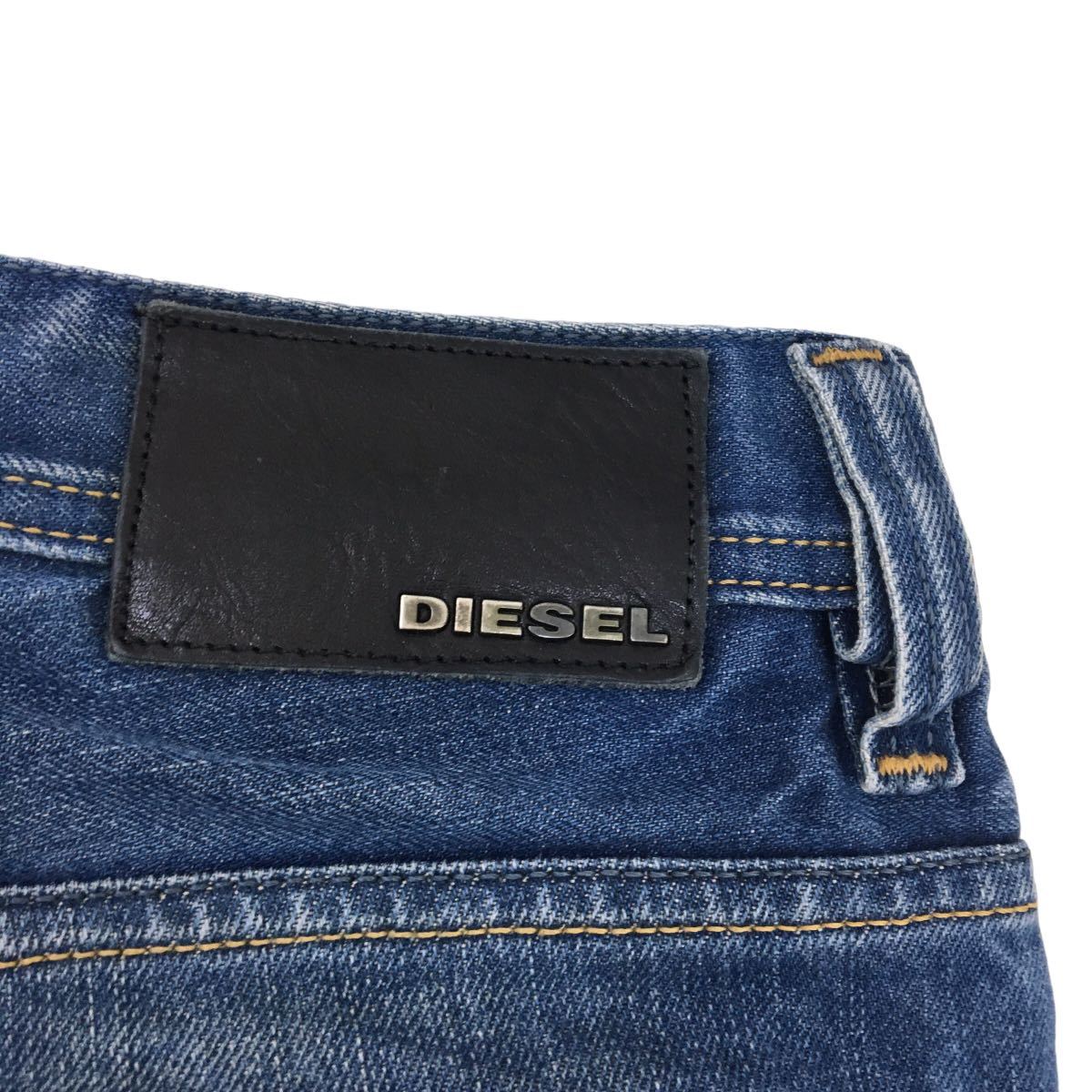 D512 イタリア製 DIESEL ディーゼル VIKER デニムパンツ ロングパンツ 長ズボン ボトムス ジーンズ ジーパン 綿100% ブルー系 メンズ 31_画像7