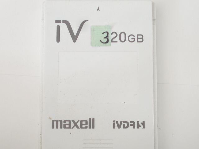 320G [ beautiful goods / high capacity / length hour video recording / postage is cheap / consumption tax less!] Hitachi Wooo series correspondence 320GB IVDR-S cassette HDD M-VDRS320G counterpart [ operation goods ]