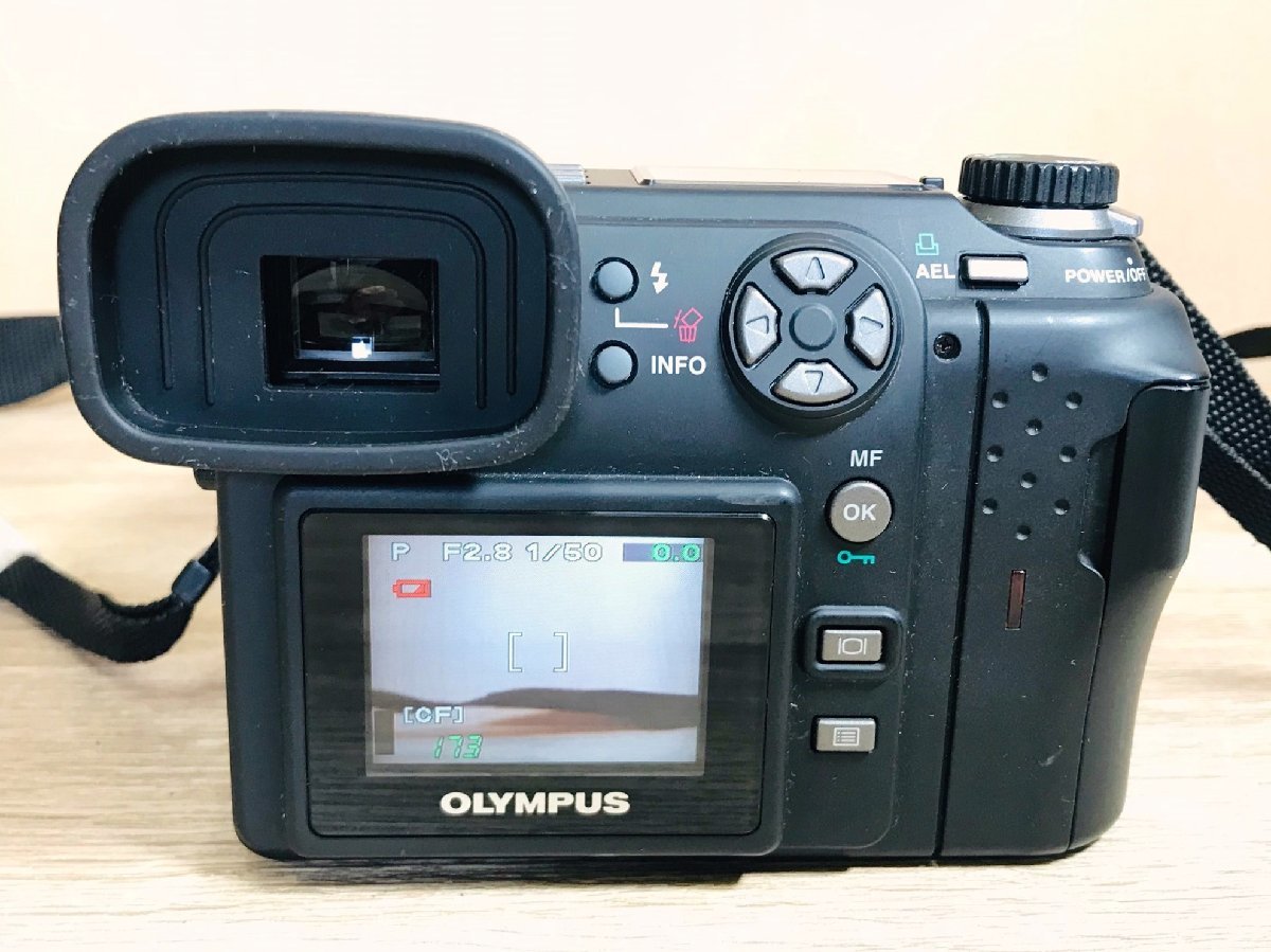 【中古】OLYMPUS オリンパス CAMEDIA E-100RS/LENS AF ZOOM 7-70mm 1:2.8-3.5 デジタルカメラ 単三乾電池仕様_画像7