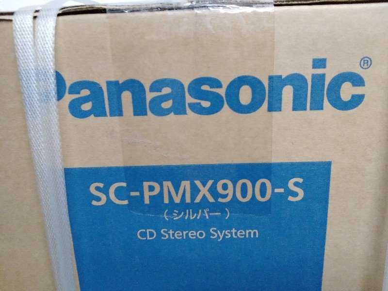 未使用品 Panasonic パナソニック SC-PMX900 CD ステレオ システム シルバー SC-PMX900-S コンポ オーディオの画像2