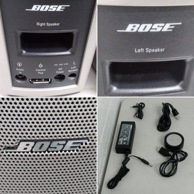 BOSE ボーズ Conmanion コンパニオン20 マルチメディア スピーカー システム ペアの画像4