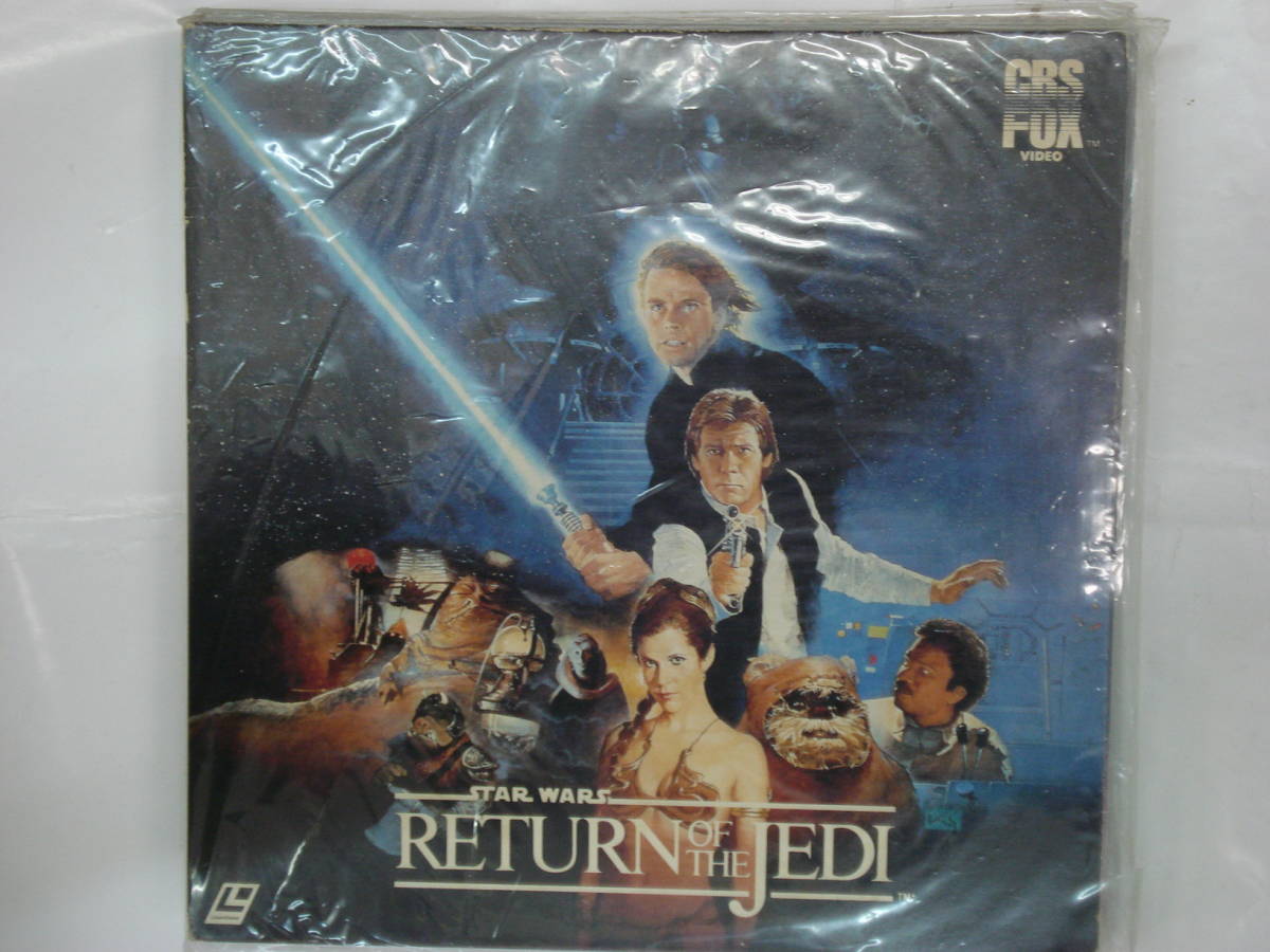D/LD^ Star Wars RETURN OF THE JEDI * laser disk 