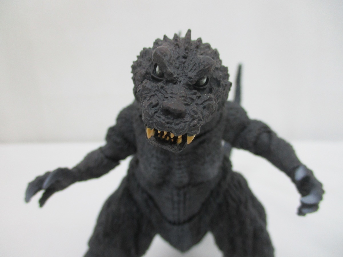 6519P S.H.MonsterArts ゴジラ (2001) ゴジラ・モスラ・キングギドラ 大怪獣総攻撃 GMKゴジラ SHモンスターアーツ フィギュア 全高約16cm_画像5