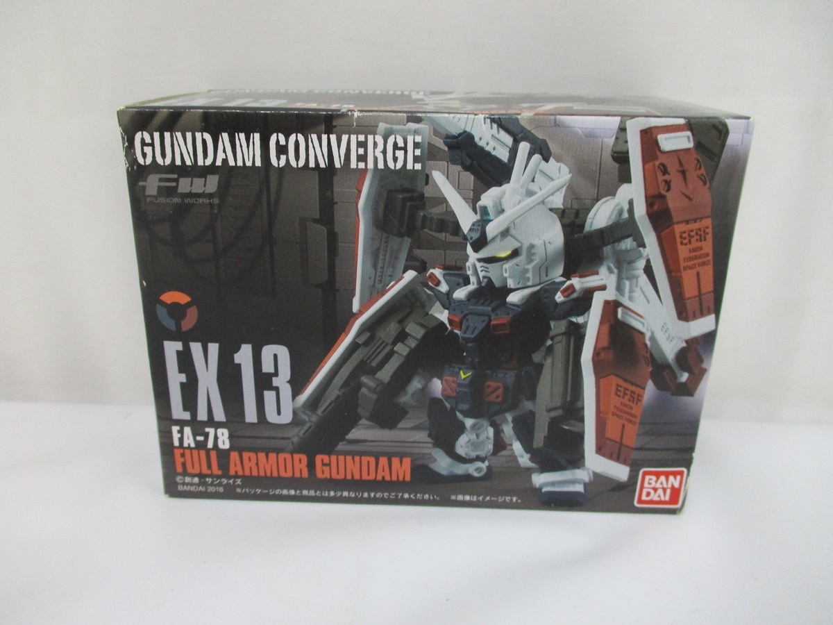 6547Y 未開封◆ FW GUNDAM CONVERGE ガンダムコンバージ EX13 フルアーマーガンダム FULL ARMOR GUNDAM ガンダム サンダーボルト バンダイ_画像1