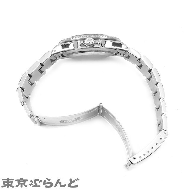 101695399 ロレックス ROLEX GMTマスター 16700 N番 ブラック SS オイスターブレス 赤青ベゼル シングルバックル 腕時計 メンズ 自動巻の画像3