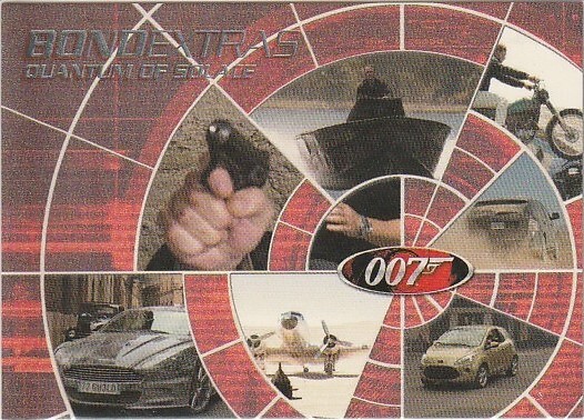 James Bondダニエル・クレイグ、Agent Fields 2009年007 James Bond Archives　インサート８枚_画像7