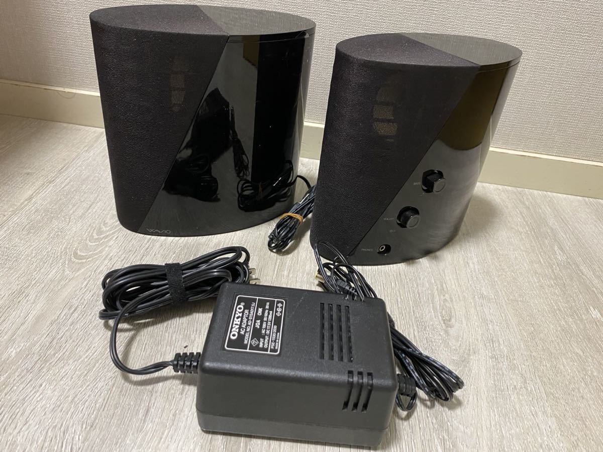 【美品】ONKYO POWERED SPEAKER SYSTEM GX-R3X★オンキョー スピーカー @KO_画像1