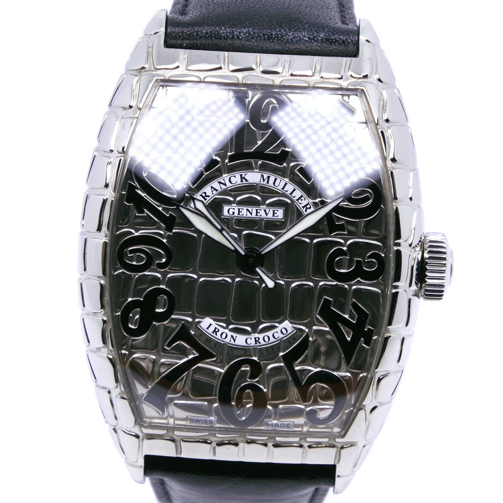 FRANCK MULLER フランクミュラー アイアンクロコ トノーカーべックス 8880SC 腕時計 自動巻き メンズ【90000052】中古