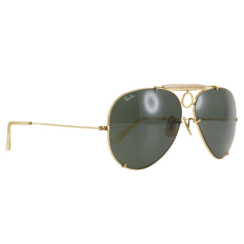 Ray-Ban RayBan B&L sharp shooter USAboshu ром Vintage солнцезащитные очки золотой жемчуг мужской [H113124389] б/у 