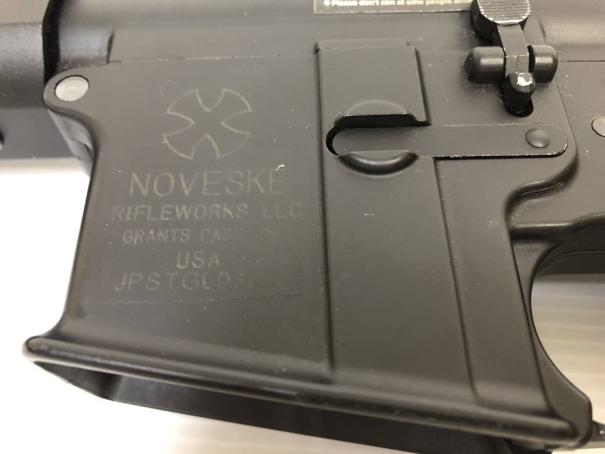 【海外製】 S＆T M4 NOVESKE NSR ガスガン 18歳以上 ジャンク品 sygan062861_画像2