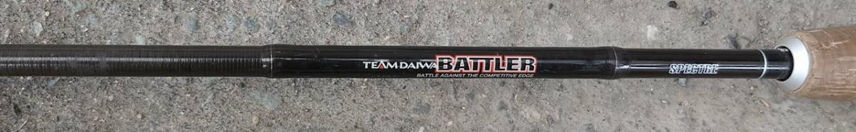 YI ア2-170 DAIWA チームダイワ BATTLER 661MHRB SPECTRE バスロッド 1ピースベイト TDバトラー スペクター [ラージ便 220サイズ]_画像6