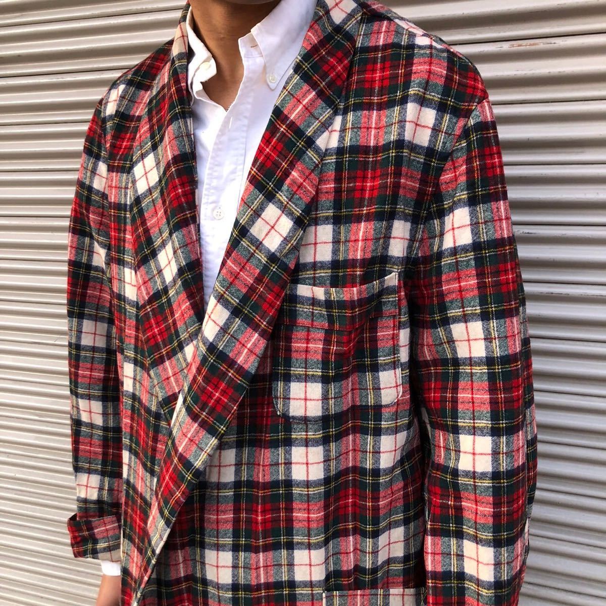 70s PENDLETON USA製 チェック ガウン コート usa vintage ペン 70s PENDLETON USA製 チェック ガウン コート usa vintage ペン