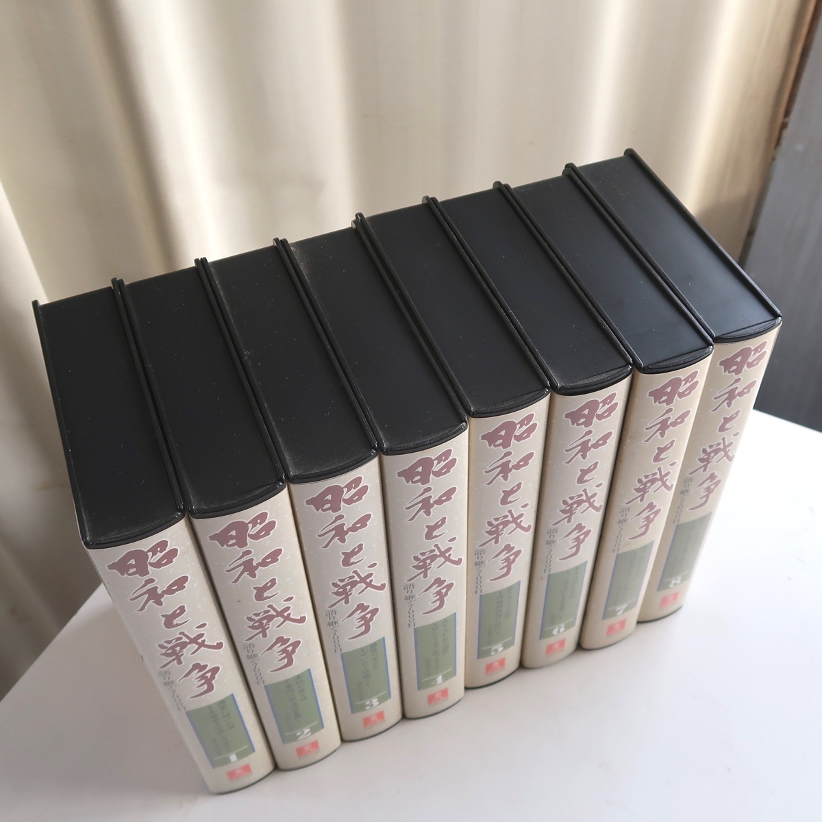 VHS 昭和と戦争 語り継ぐ7000日 1~8巻 セット まとめて 中古_画像2