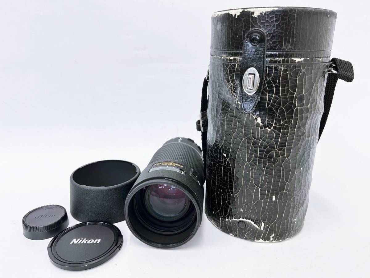Nikon レンズ 80-200ｍｍ ケース付き ニコン ED AF NIKKOR 80-200mm 1:2.8 Dレンズ 望遠レンズ 一眼レフ オートフォーカス 現状渡し_画像1