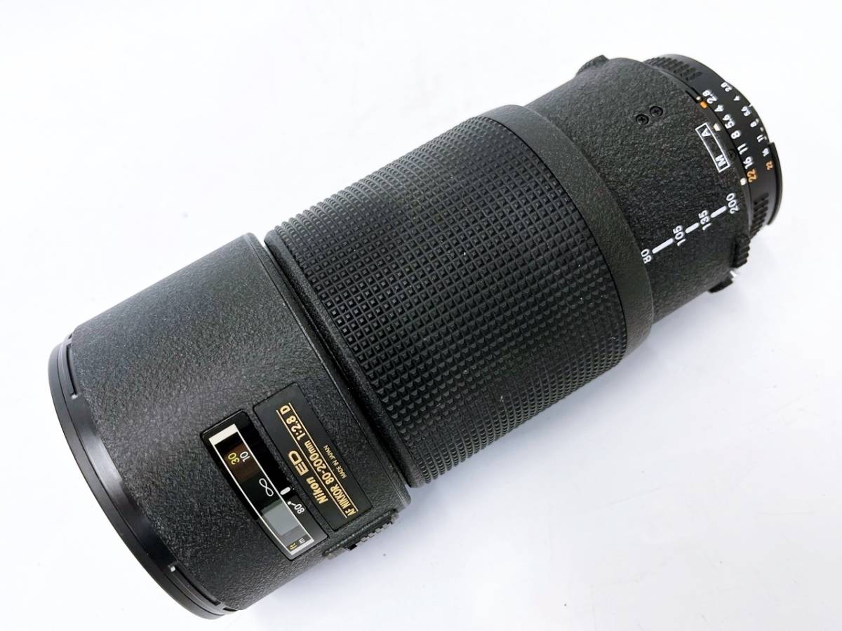 Nikon レンズ 80-200ｍｍ ケース付き ニコン ED AF NIKKOR 80-200mm 1:2.8 Dレンズ 望遠レンズ 一眼レフ オートフォーカス 現状渡し_画像2