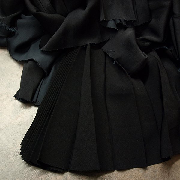 Maison MIHARA YASUHIRO◇メゾン ミハラヤスヒロ・Combined Dress ◇2022AW ブラック　Fサイズ クリーニング済み　美品_画像8
