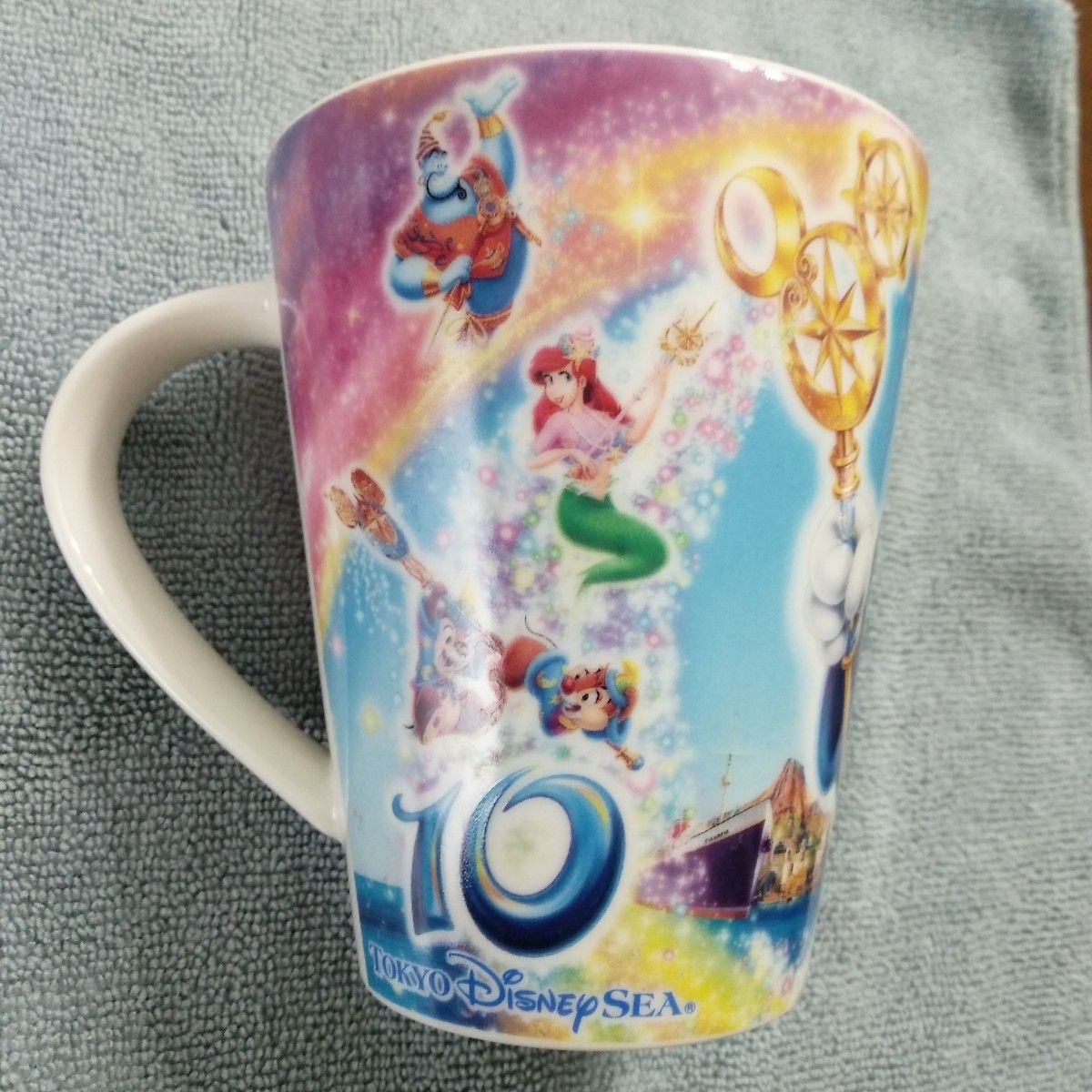 新品未使用 東京ディズニーリゾート 限定マグカップ ディズニーランド25周年30周年＆ディズニーシー10周年記念 