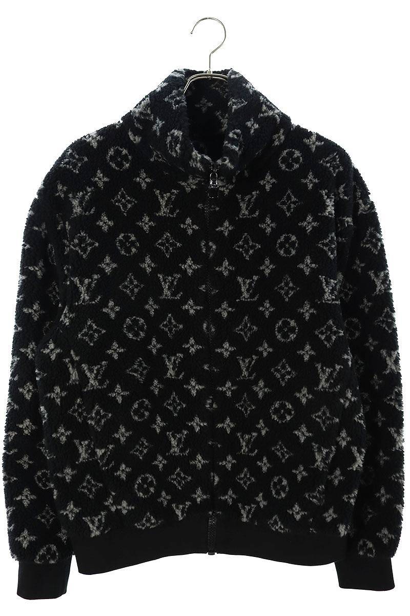 ルイヴィトン LOUISVUITTON 20SS RM201M TCM HIY04W サイズ:S モノグラム総柄フリースオーバーサイズブルゾン 中古 SS13