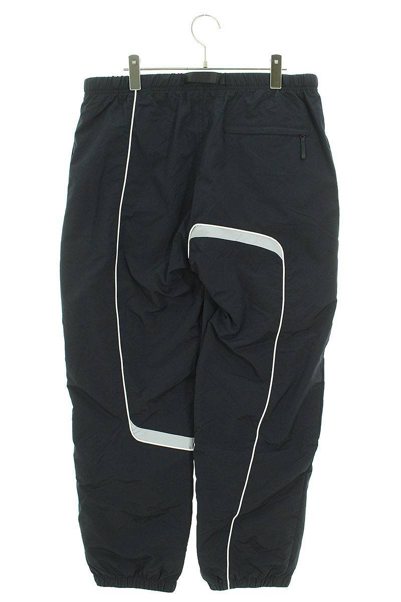 シュプリーム SUPREME 21AW S Paneled Belted Track Pant サイズ:M ロゴベルテッドナイロンロングパンツ 中古 BS99の画像2