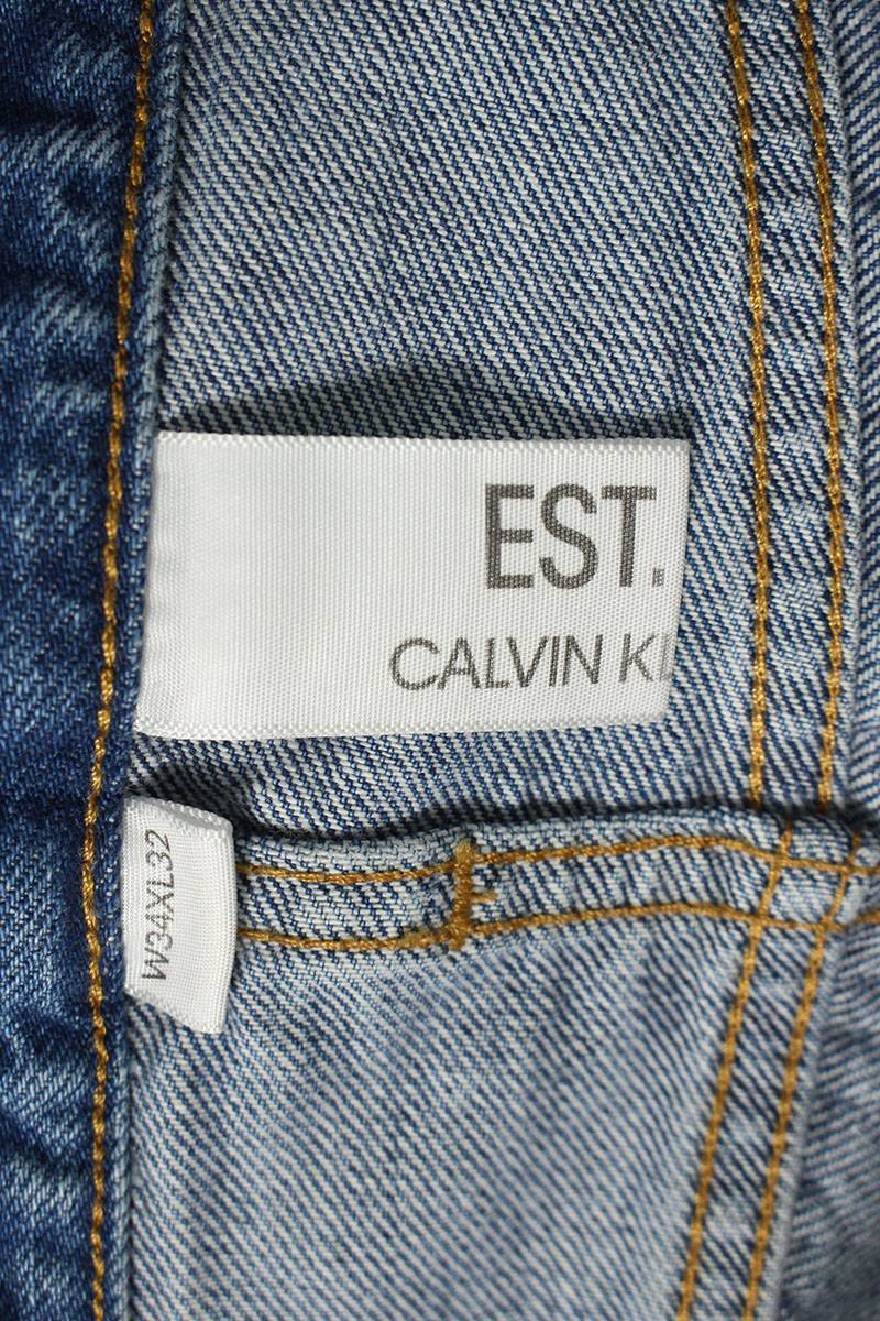 カルバンクラインジーンズ Calvin Klein Jeans J700008911 サイズ:34インチ ナローデニムパンツ 中古 BS99_画像3
