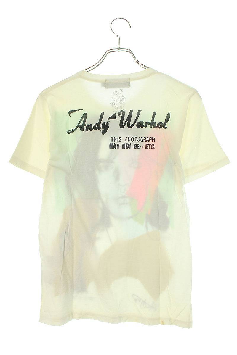 アンディウォーホルバイヒステリックグラマー Andy Warhol by HYSTERICGLAMOUR 0413CT05 サイズ:S フロントプリントTシャツ 中古 BS99_画像2