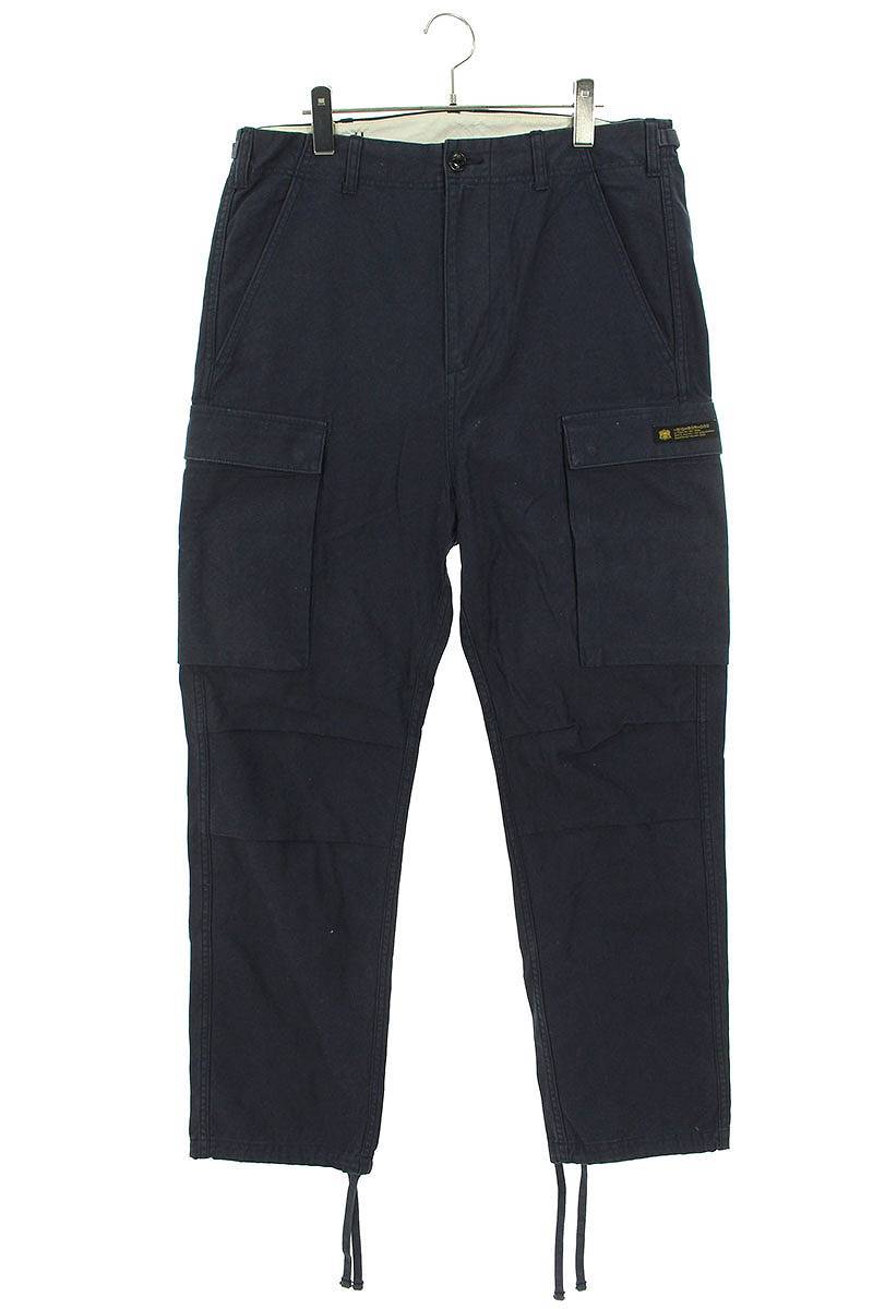 ネイバーフッド NEIGHBORHOOD 15AW 152BENH-PTM01 サイズ:M USロゴプリント カーゴロングパンツ 中古 BS99_画像1