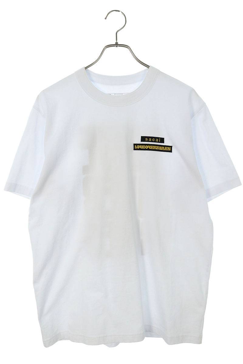 サカイ Sacai 21SS 21-0176S GRAPHIC TEE サイズ:3 HANK WILLIS THOMASグラフィックTシャツ 中古 BS99